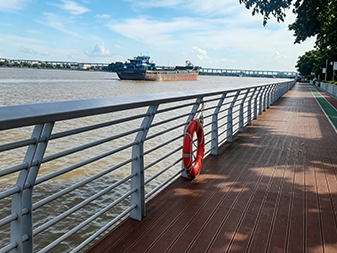 T026 Nh&ocirc;m Handrail s&ocirc;ng Guardrail 