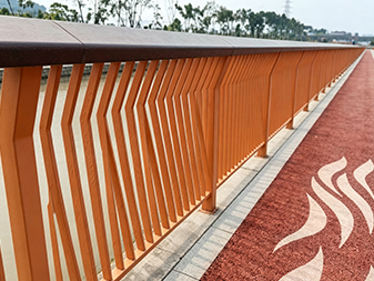 T029 Riverbank cảnh quan Guardrail 